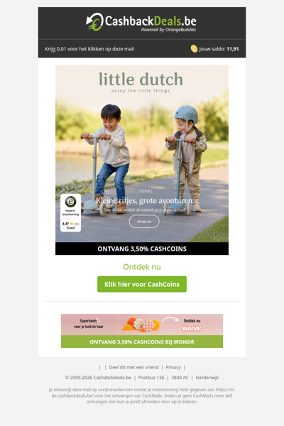 Stap op en ontdek Little Dutch!