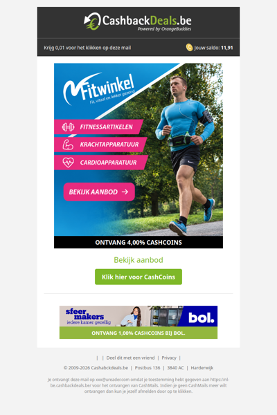 Alles voor jouw workout bij Fitwinkel