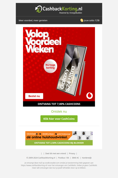 Volop Voordeel Weken bij Vodafone