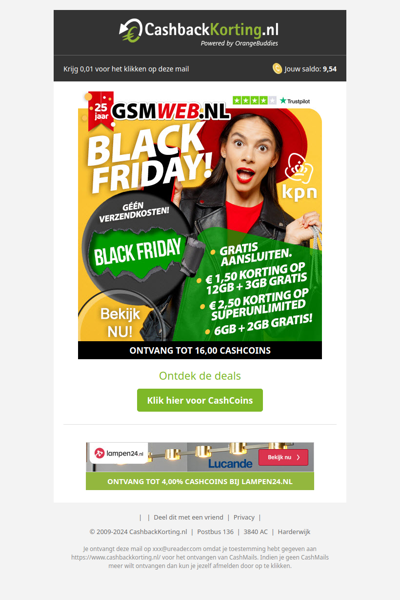 Geweldige Black Friday Deals bij GSMweb!