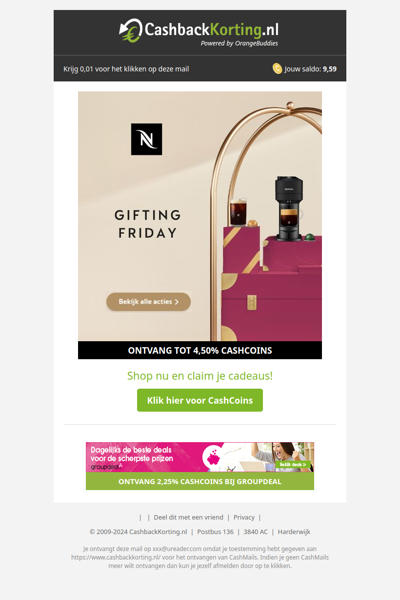 Gifting Friday: luxe cadeaus bij Nespresso!