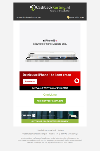 Pre-order de nieuwe iPhone 16e!