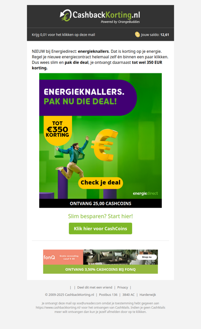 Energieknallers. Pak nu die deal!