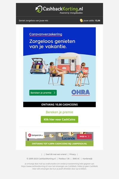 Zonder zorgen op vakantie met de caravan