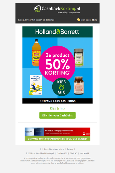 SHOP NU: Stormachtige kortingen bij Holland & Barrett
