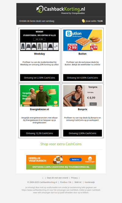 4 nieuwe deals voor wad