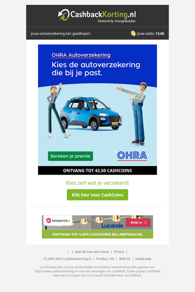 Kies de autoverzekering die bij je past