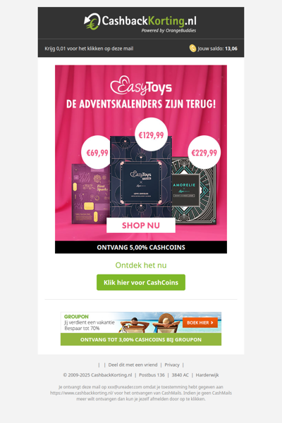Aftellen was nog nooit zo spannend met EasyToys