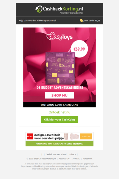 Aftellen was nog nooit zo spannend met EasyToys