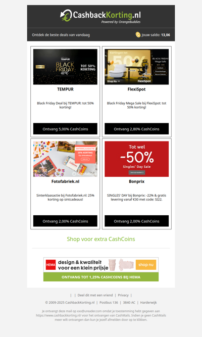 4 nieuwe deals voor wad