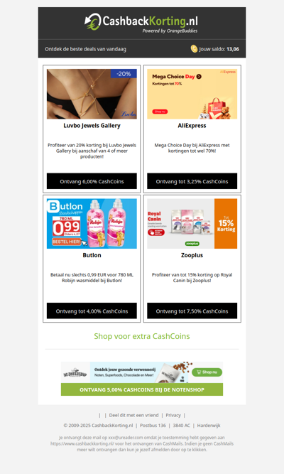 Begin je weekend met deze fantastische deals!