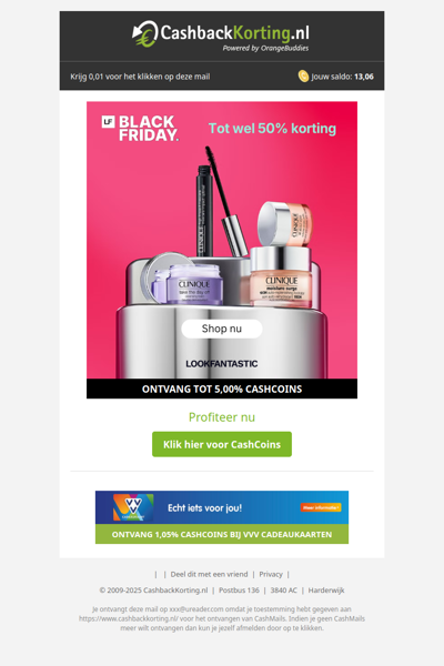 Tot wel 50% korting bij Lookfantastic!