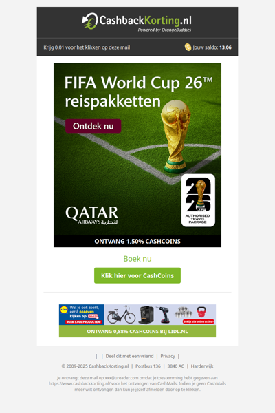 Beleef de FIFA World Cup 2026 met Qatar Airways