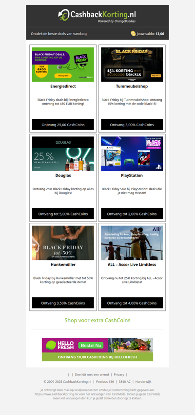 6 geweldige Black Friday deals voor wad