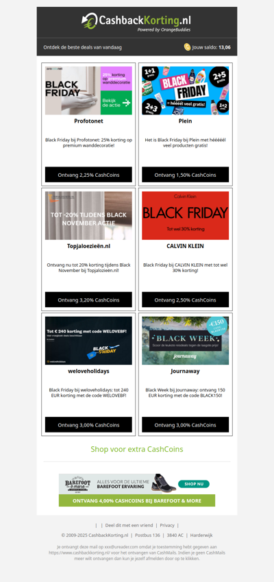 Breek de week met deze Black Friday deals!