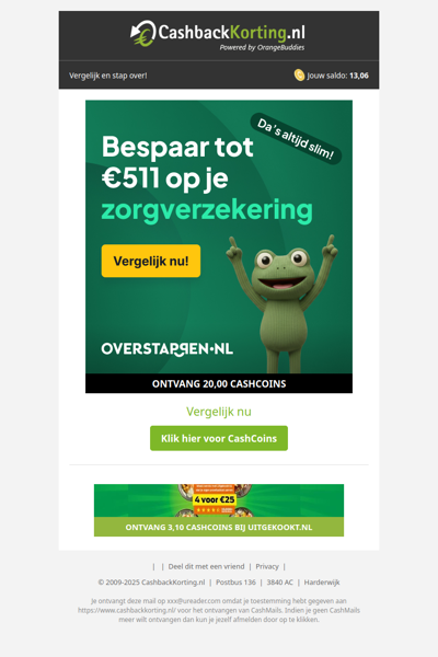 Bespaar tot 511 EUR op je zorgverzekering
