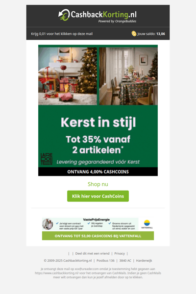 Tot -35% bij aankoop van 2 artikelen bij La Redoute