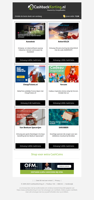 Begin je weekend met deze TOP deals!