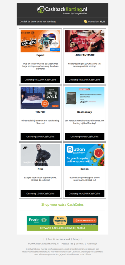 Begin je week met deze TOP deals!