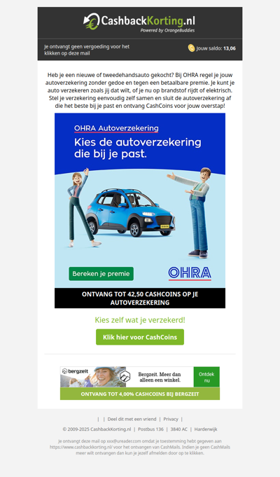Kies de autoverzekering die bij je past!