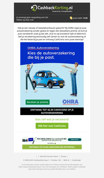 Kies de autoverzekering die bij je past!