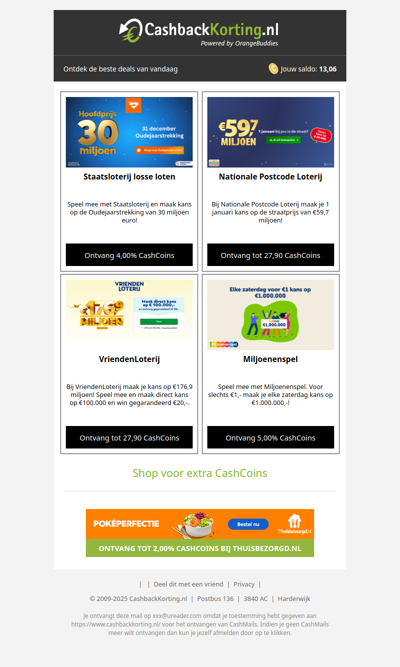 4 eindejaarsknallers om niet te missen!