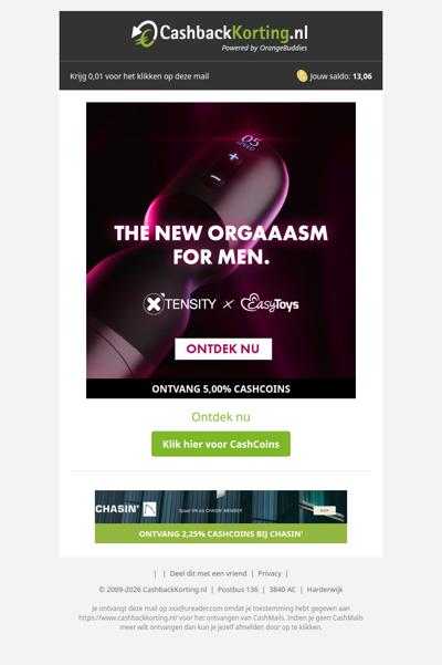 Ontdek de Xtensity 1 masturbator bij EasyToys!