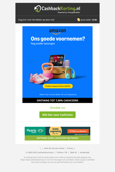 Probeer Amazon Prime 1 maand gratis