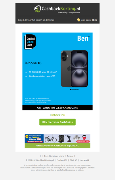 Dubbel Dikke Data bij Ben!