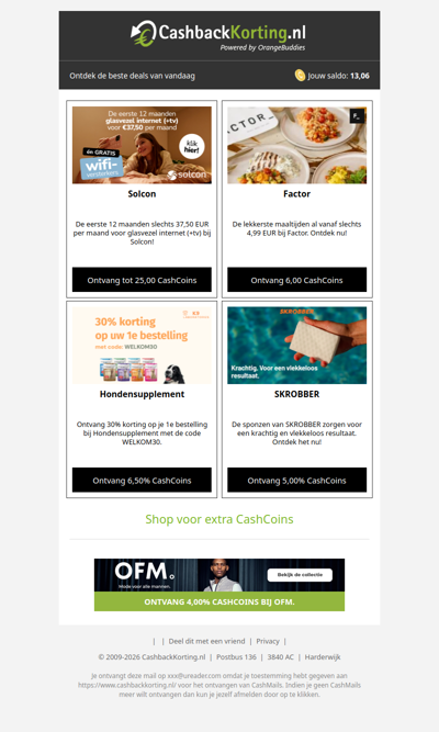 Begin je weekend met deze fantastische deals!