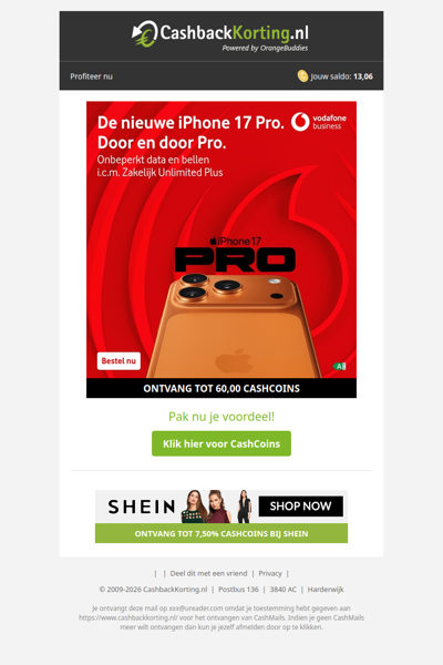 Haal meer uit je business met iPhone 17 Pro