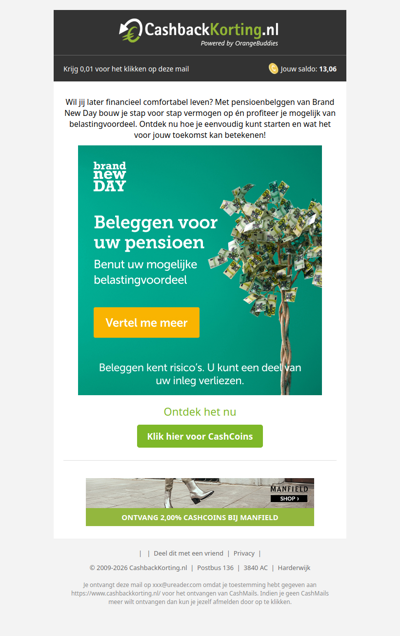 Maak vandaag werk van jouw pensioen