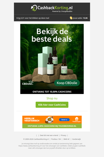 Bekijk de beste deals van CBD olie!
