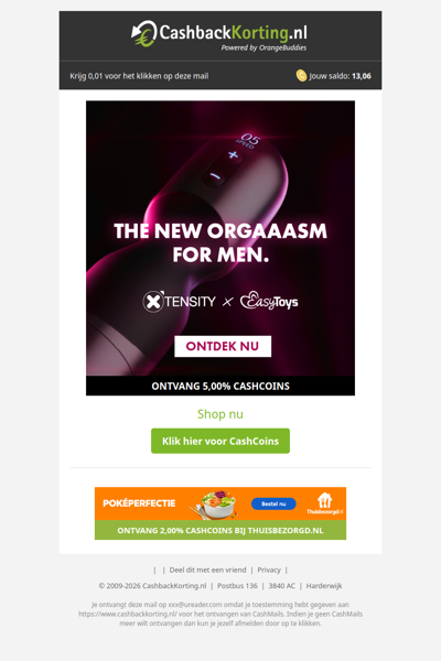 Probeer nu de knallende Xtensity van EasyToys