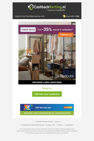 Goede deals: tot 35% korting vanaf 2 stuks