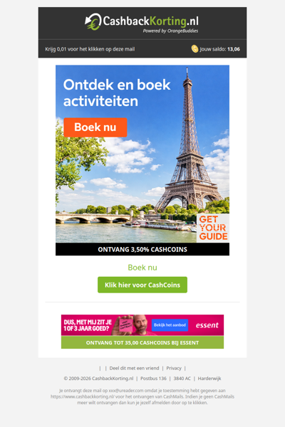 Onvergetelijke belevenissen wachten op je!