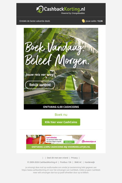 Jouw volgende avontuur wacht op je!