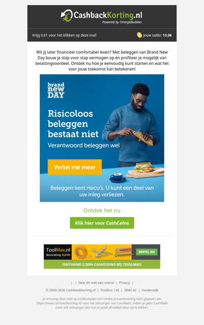 Verantwoord beleggen bij Brand New Day