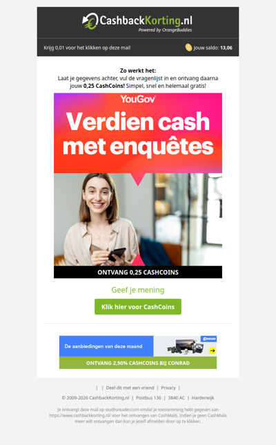 Verdien geld met jouw mening!