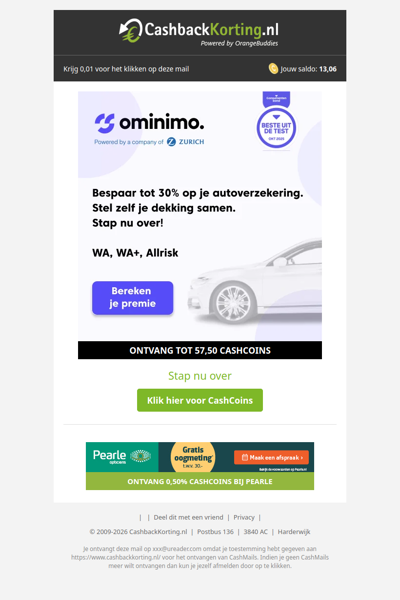 Bespaar tot wel 30% op jouw autoverzekering!