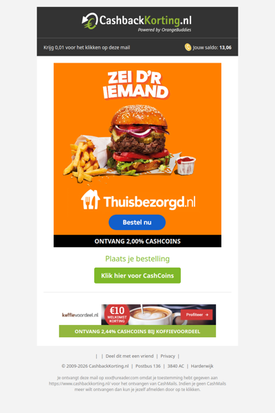 Thuis genieten van heerlijk eten met Thuisbezorgd.nl!