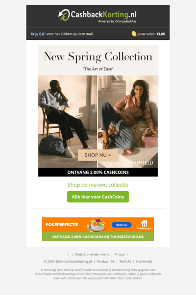 Ontdek de nieuwe lente collectie van Manfield!