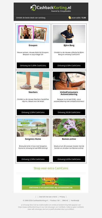 6 nieuwe deals om het weekend goed te beginnen!