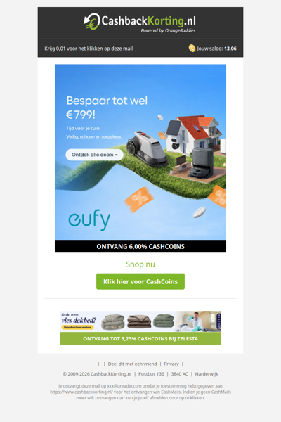 Voorjaarsdeals: bespaar tot wel 799 EUR