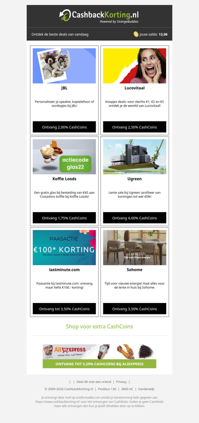 Hi wad, deze deals mag je niet missen