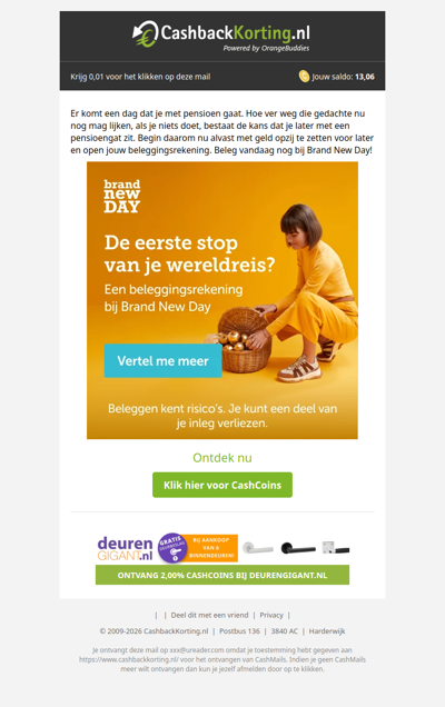 Start jouw reis naar vermogen met Brand New Day