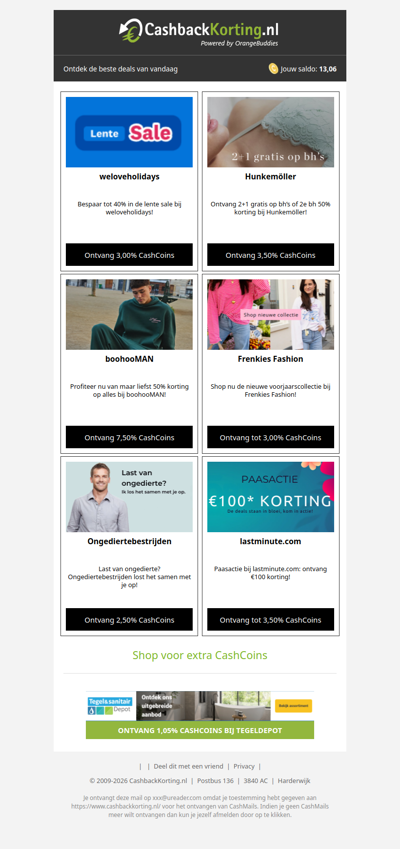 Hi wad, deze deals mag je niet missen