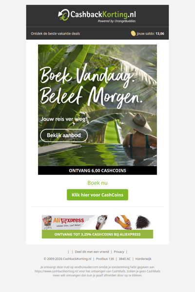 Jouw volgende avontuur wacht op je!