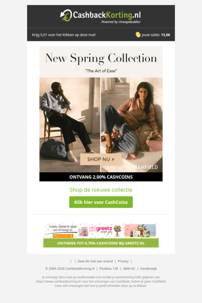 Ontdek de nieuwe lente collectie van Manfield!