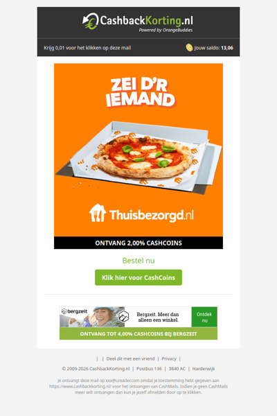 Koningsdag weekend = Thuisbezorgd.nl bestellen!